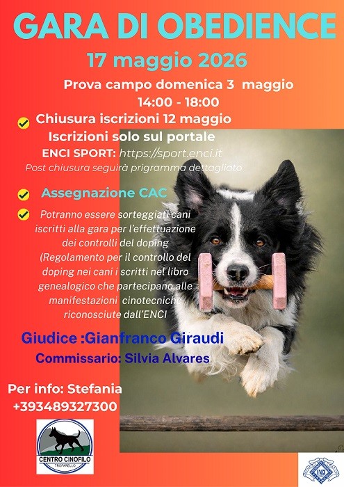 GARA NAZIONALE DI OBEDIENCE