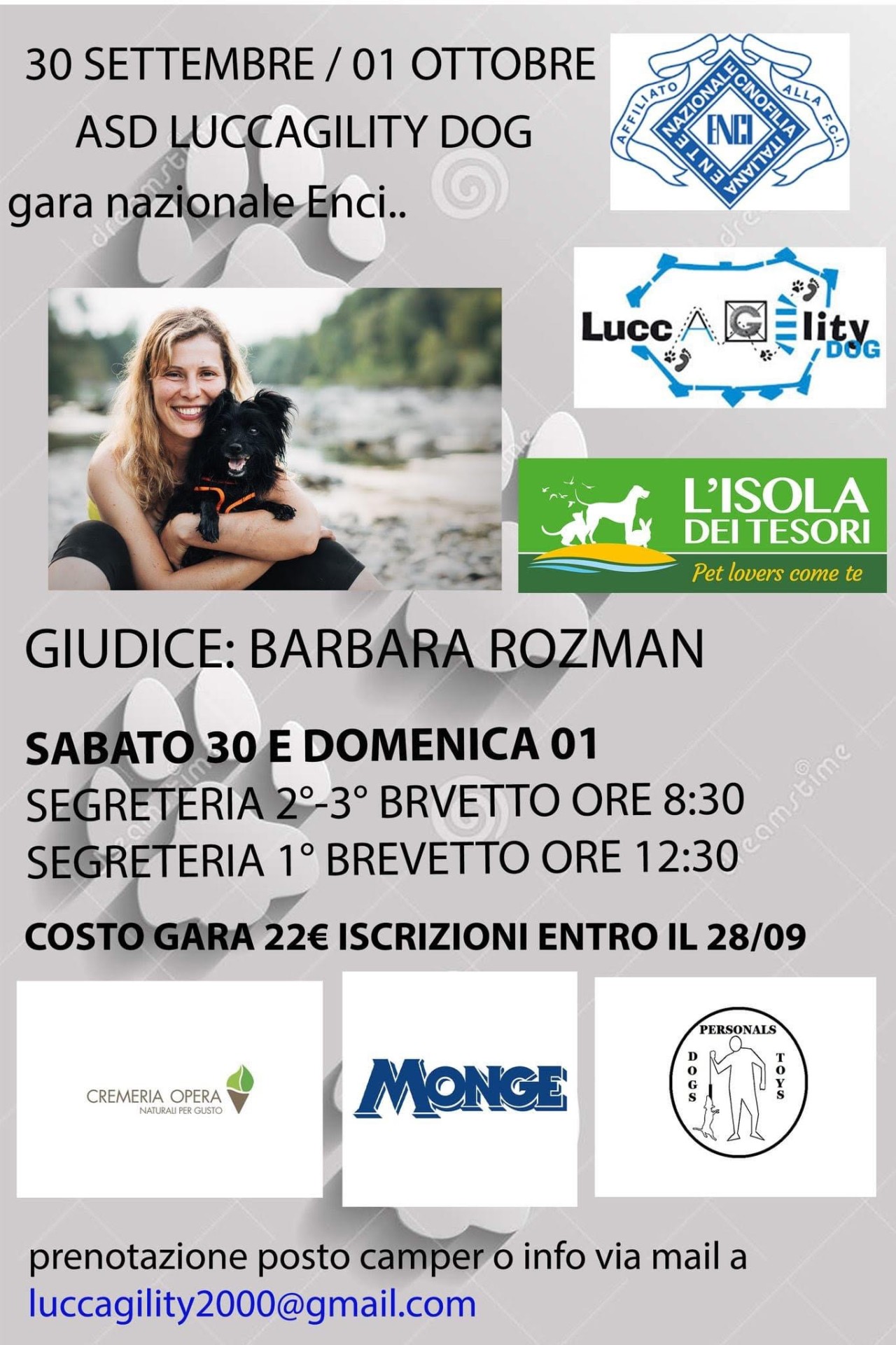 Gara ENCI Luccagility 1 ottobre 2023