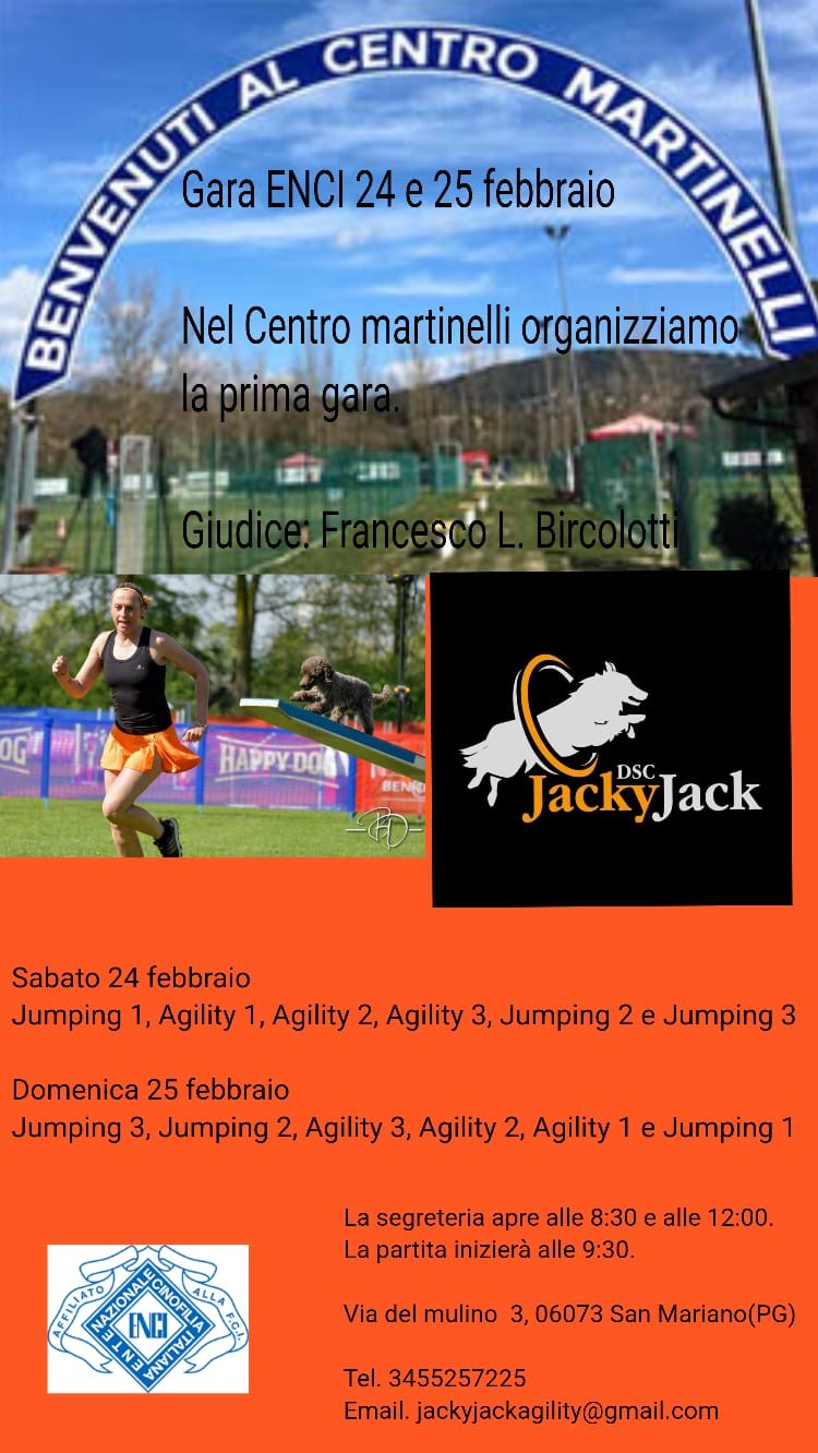 Gara ENCI DSC JackyJack del 24 febbraio 
